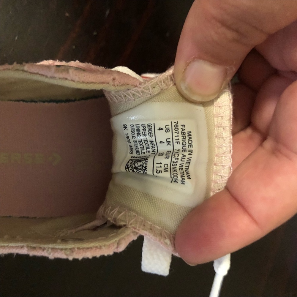 Pink star converse - Picture 4 of 6